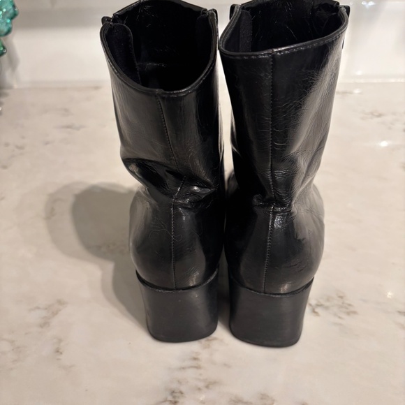 Franco Sarto Ankle Boots Black Size 8 - Picture 4 of 11